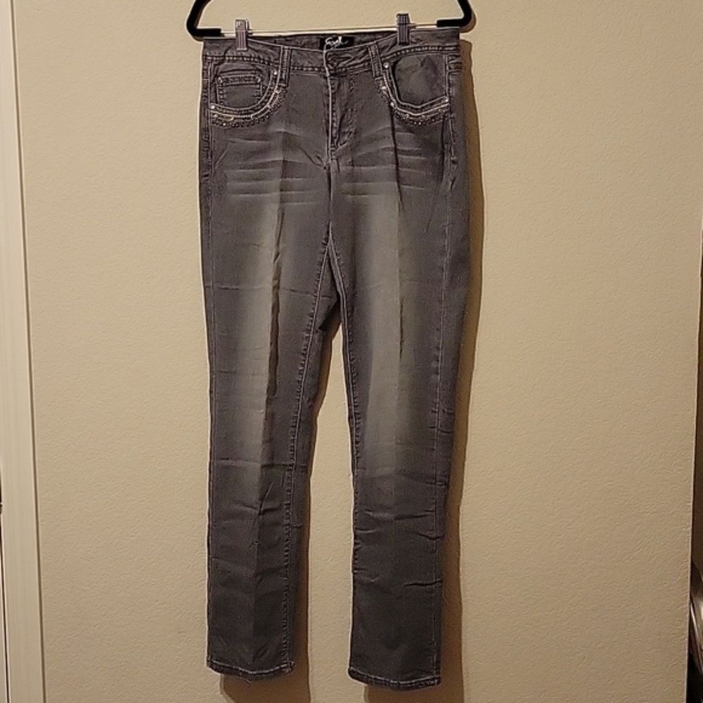 Earl Jeans with Lace, Embroidery and Stud Detailing CLEARANCE